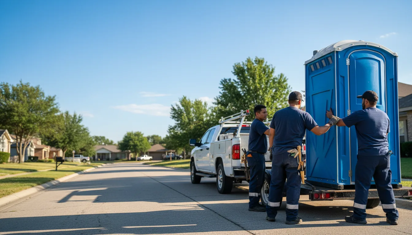 Portable Toilet Rental in Edwards, IL near me